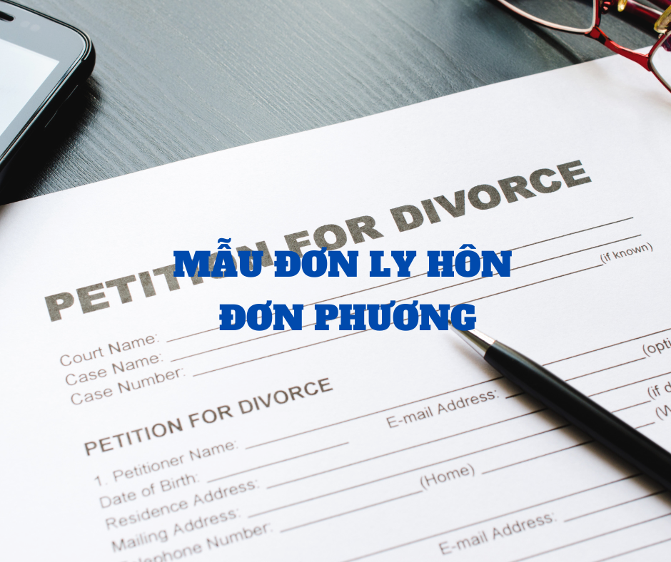 Đơn ly hôn đơn phương